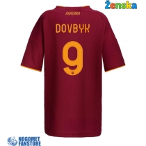 AS Roma Artem Dovbyk #9 Domaci Dres za Ženska 2025-26 Kratak Rukav